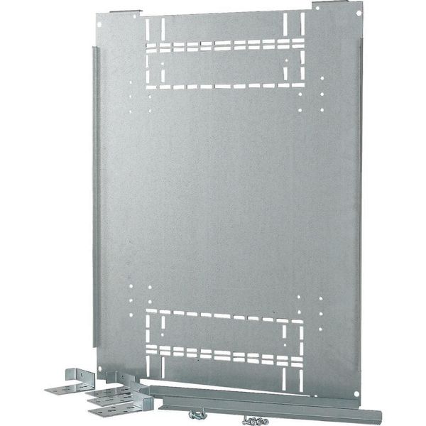 Mounting plate,NZM4,3/4 p,withdrawable unit,W=600mm image 2