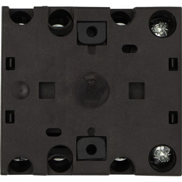 Reversing switches, T0, 20 A, flush mounting, 3 contact unit(s), Contacts: 5, 60 °, maintained, With 0 (Off) position, 1-0-2, Design number 8401 image 1