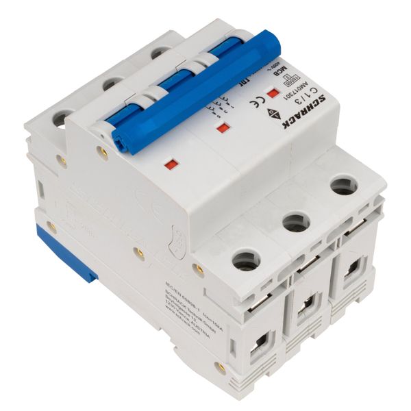 Miniature Circuit Breaker (MCB) AMPARO 10kA, C 1A, 3-pole image 7