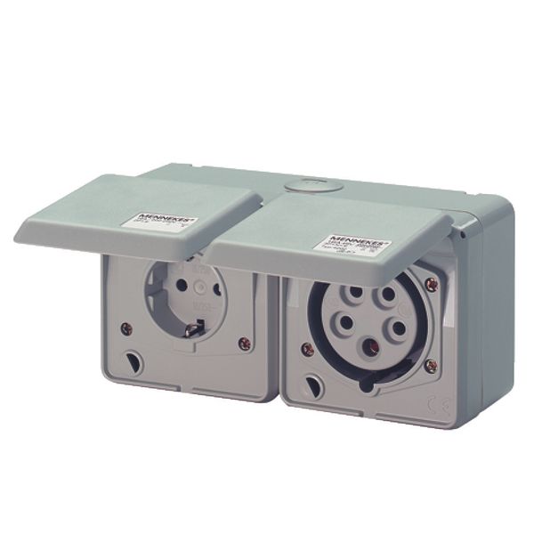 Double receptacle Cepex IP44 image 1