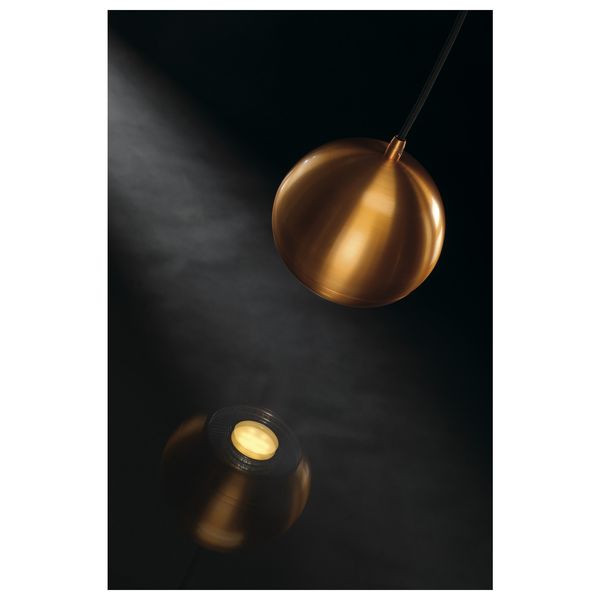 LIGHT EYE pendulum luminaire, GU10, max. 75W, copper colour image 3