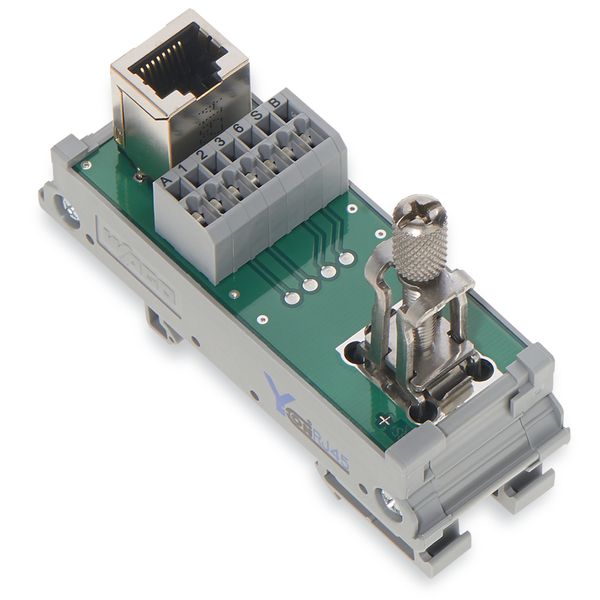 Interface module RJ-45 with power jumper contacts image 3