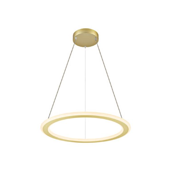 ONE FLAT PD single pendant lamp 2700/3000K PHASE messing image 1