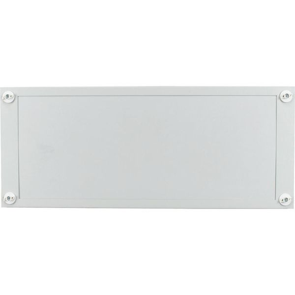 Front plate with plastic insert, for HxW=150x600mm image 3