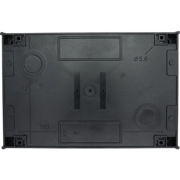 Main switch, P3, 63 A, surface mounting, 3 pole, 1 N/O, 1 N/C, STOP function, With black rotary handle and locking ring, Lockable in the 0 (Off) posit image 2