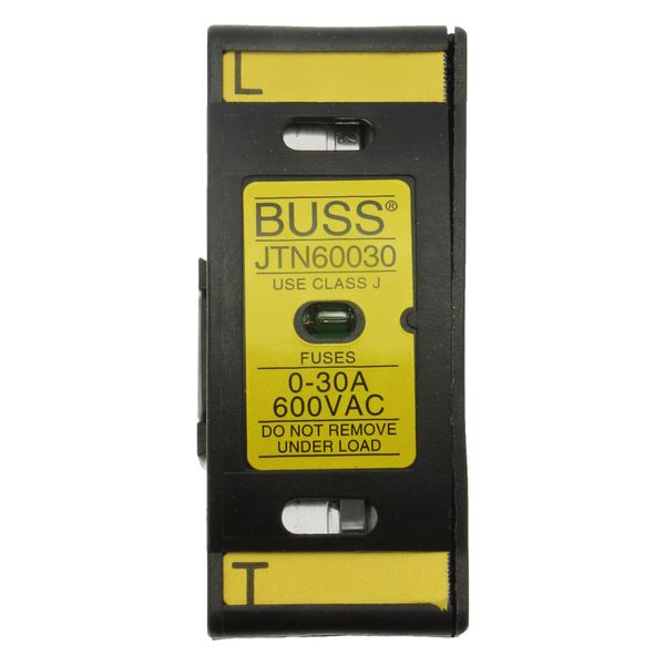 Fuse-holder, low voltage, 30 A, AC 600 V, 1P, UL, Neon indicator image 1