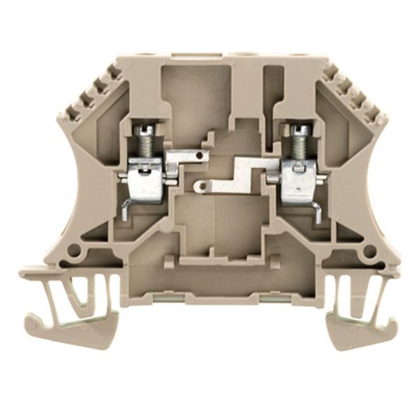 Component terminal block, Screw connection, 4 mm², 120 mA, TS 35, dark image 1