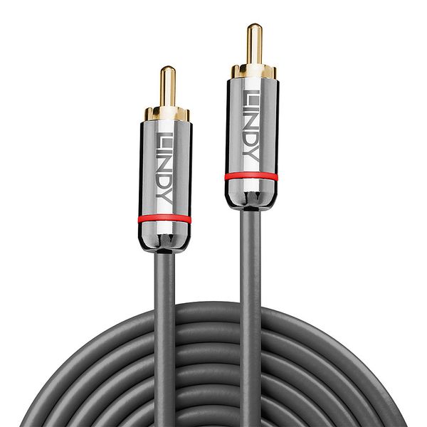 0.5m Digital Phono Audio Cable, Cromo Line Digital Coaxia Male to Male image 2