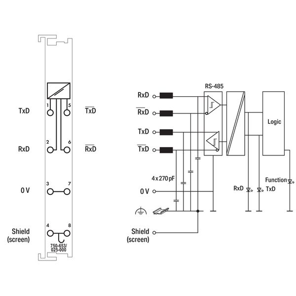 RS-485 Serial Interface Adjustable Ext. Temperature light gray image 5