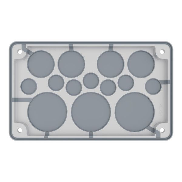 F3A-2K - Flange plate 2-component-plastic, up to IP55, Ø 3-50 mm image 7