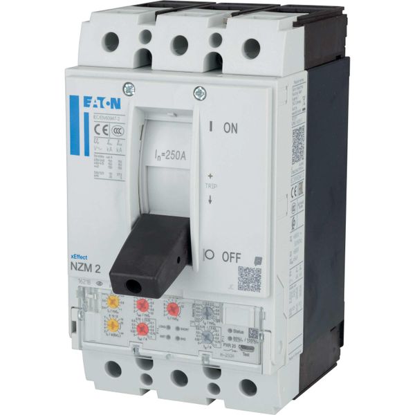 NZM2 PXR20 circuit breaker, 250A, 3p, Screw terminal, earth-fault protection image 18
