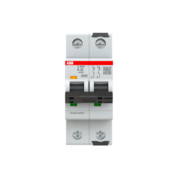 S302P-B25 Miniature Circuit Breaker - 2P - B - 25 A image 10