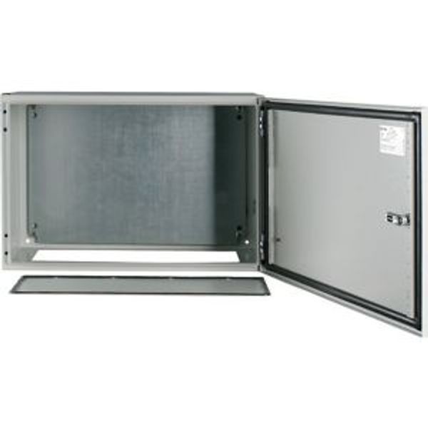 Wall enclosure with mounting plate, HxWxD=400x600x300mm image 3