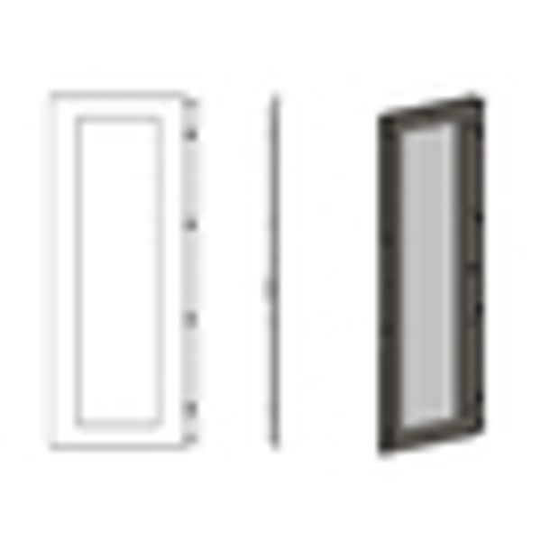 Glazed door left for 2 door enclosures H=2000 W=600 mm image 2