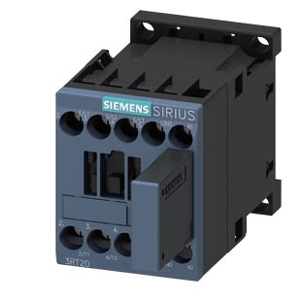 power contactor, AC-3e/AC-3, 7 A, 3... image 1