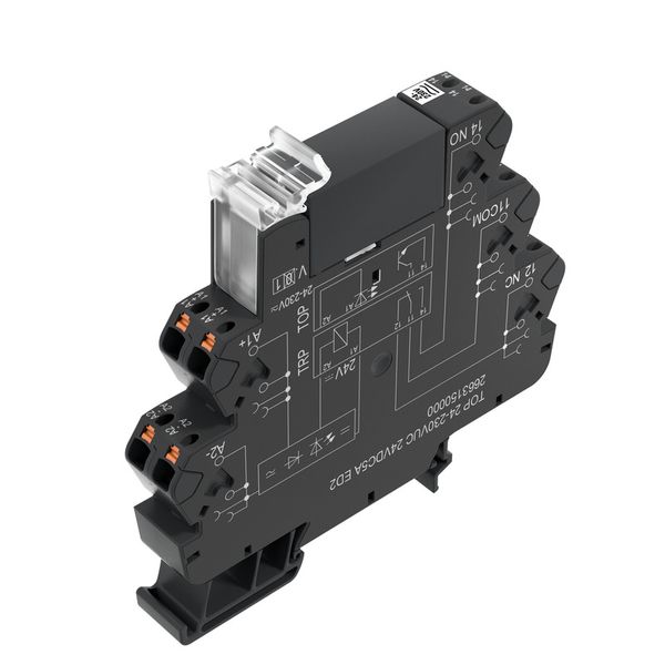 Solid-state relay, 24…230 V UC ±10 %, Rectifier 3...33 V DC, 3.5 A, PU image 1