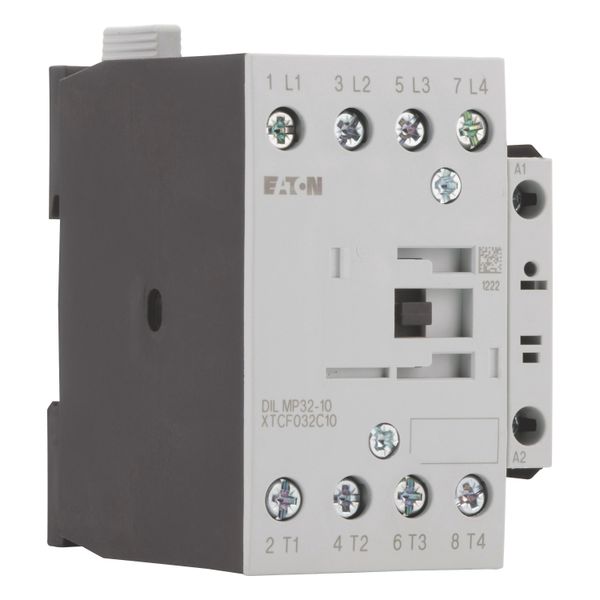 Contactor, 4 pole, AC operation, AC-1: 32 A, 1 N/O, 230 V 50 Hz, 240 V 60 Hz, Screw terminals image 12