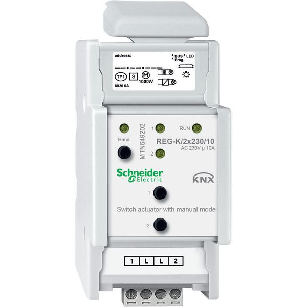 KNX sw.act. REG-K/2x/10 w .man.mode image 1