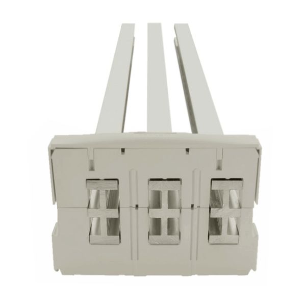 Busbar support 60 mm 3-pole, no end cover 2500A image 1