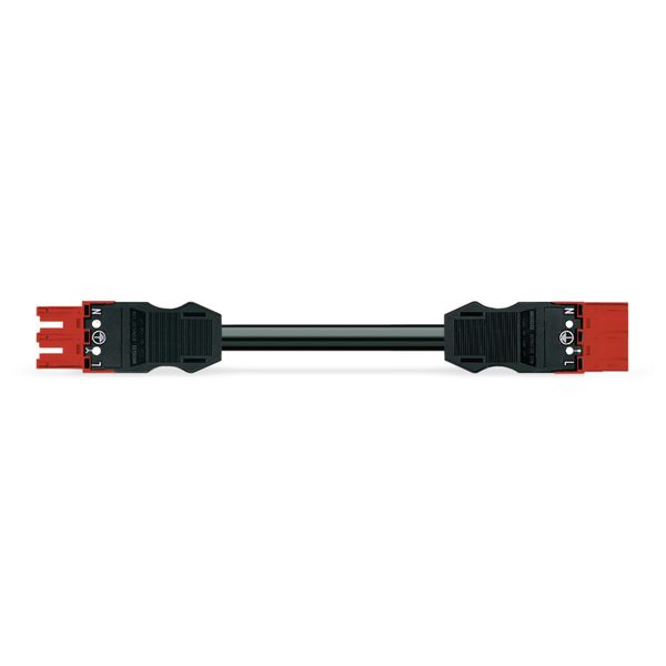 pre-assembled connecting cable B2ca Plug/open-ended pink image 3