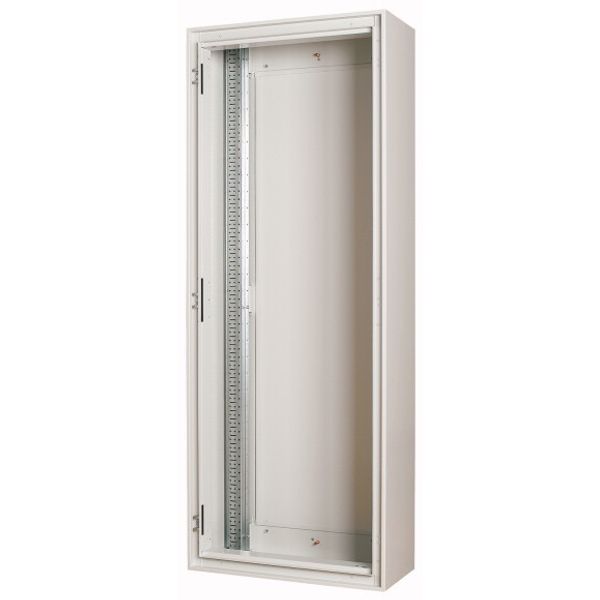 Surface-mounted installation distribution board without door, IP55, HxWxD=760x600x270mm image 1