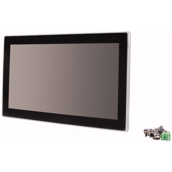 User interface, 24VDC, 15.6-inch PCT widescreen display, 1366x768, 2xEthernet, 1xRS232, 1xRS485, 1xCAN, 1xSD card slot, PLC function can be added image 6