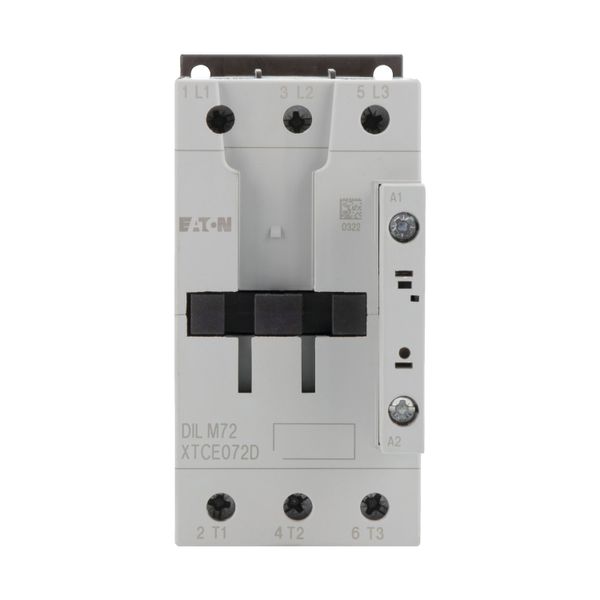 Contactor, 3 pole, 380 V 400 V 37 kW, 110 V 50 Hz, 120 V 60 Hz, AC operation, Screw terminals image 4