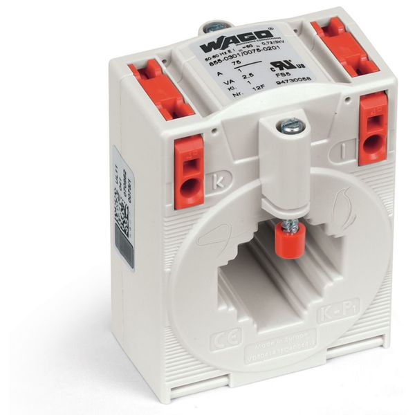 Plug-in current transformer Primary rated current: 75 A Secondary rate image 4