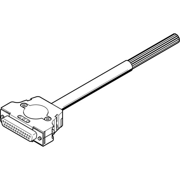 NEBV-S1G25-K-2.5-N-LE25 Connecting cable image 1