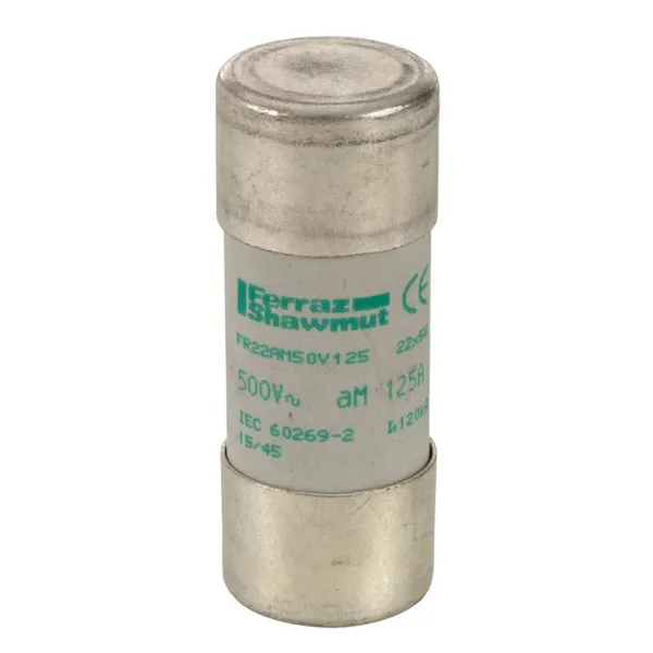 Cylindrical fuse-link aM 22x58 IEC 500VAC 125A image 2