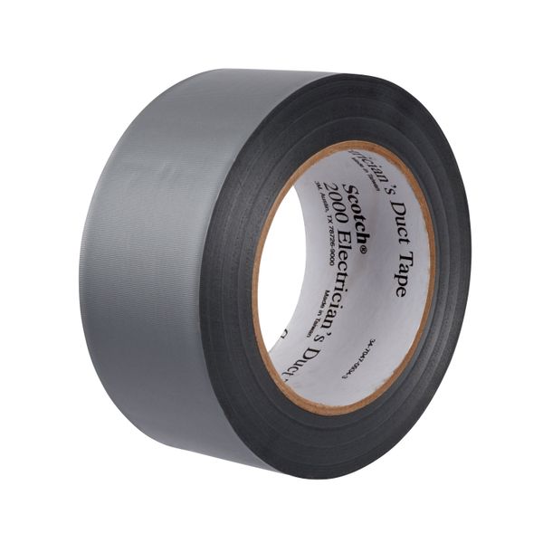 Scotch® Electricians Duct Tape 2000, Grey, 50 mm x 46 m image 2