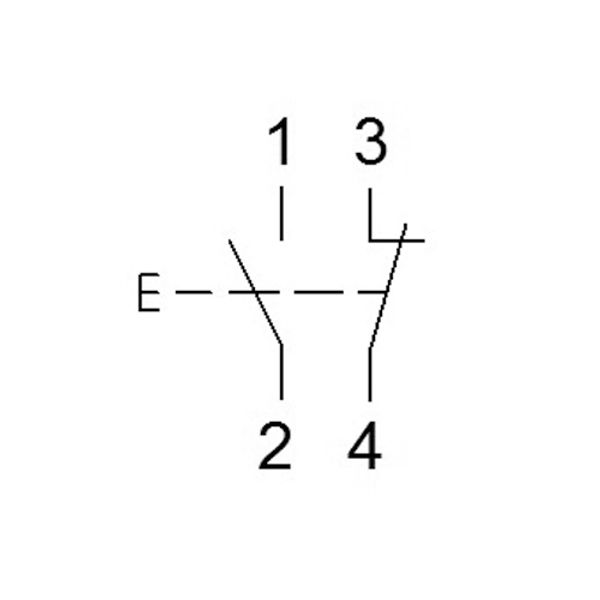 Modular Switch with Push-button, 1 NO + 1 NC, 16A image 10