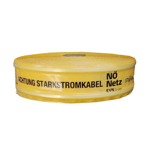 Cable warning tape printed with "N™ Netz", 100/0,25mm (250m) image 1