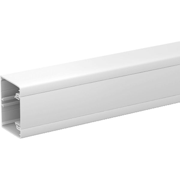 OptiLine 45 - installation trunking - 75x55 mm - PVC - polar white - 2000 mm image 4