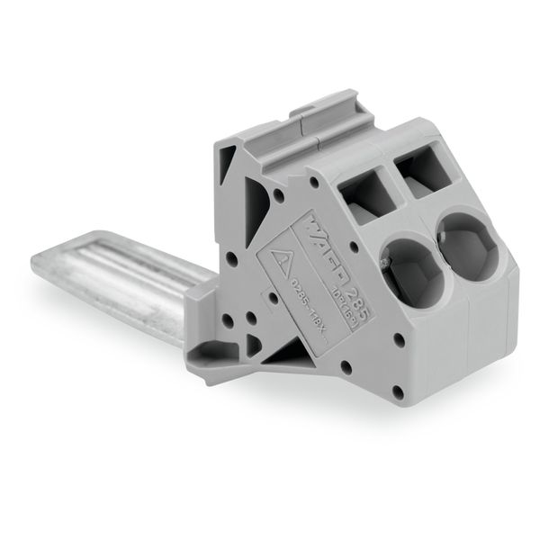 Power tap for 185 mm² high-current terminal blocks gray image 1