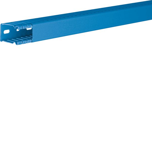 BA6, bedradingskanaal + deksel 40x25mm, blauw image 1