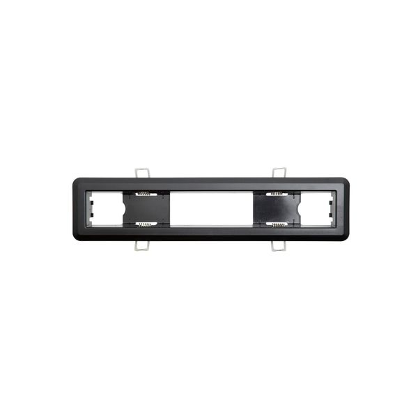 Adler Semi-Recessing Kit Black image 1