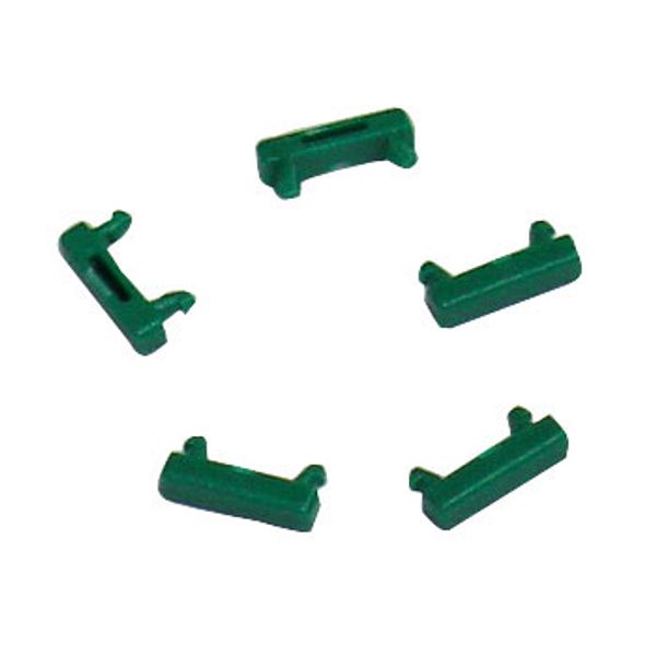 Marking clip for color coding green for LED patchcord,100pcs image 1