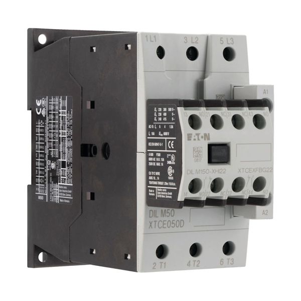 Contactor, 380 V 400 V 22 kW, 2 N/O, 2 NC, 230 V 50 Hz, 240 V 60 Hz, AC operation, Screw terminals image 9