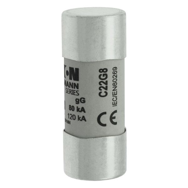 Fuse-link, LV, 8 A, AC 690 V, 22 x 58 mm, gL/gG, IEC image 8