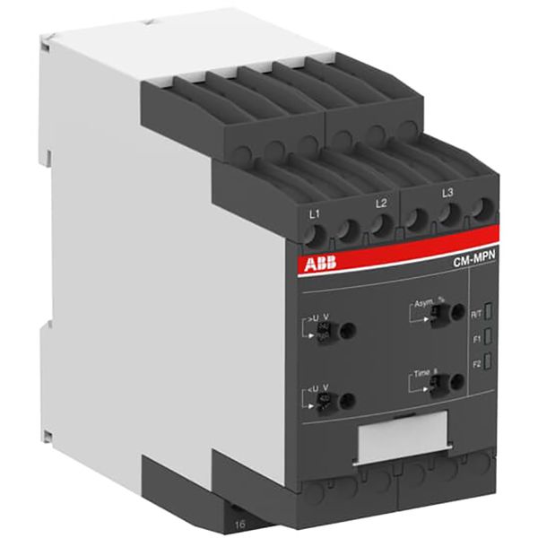 CM-MPN.52P Three-phase monitoring relay 2c/o, 0,0.1-30s, L1-L2-L3=3x350-580VAC image 1