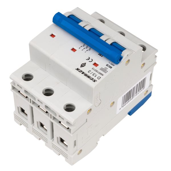 Miniature Circuit Breaker (MCB) AMPARO 10kA, D 13A, 3-pole image 6