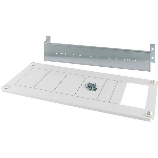 NH switch-disconnectors mounting unit, 160A, W=800mm, XNH00 3/4p, mounting on mounting plate image 3