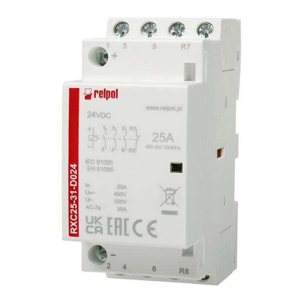 RXC25-31-D024  Installation Contactor image 1