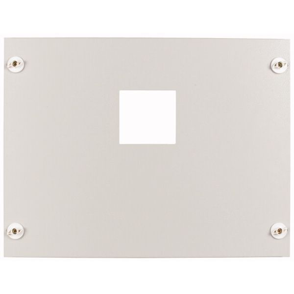 Mounting plate + front plate for HxW=300x800mm, NZM1, vertical image 1