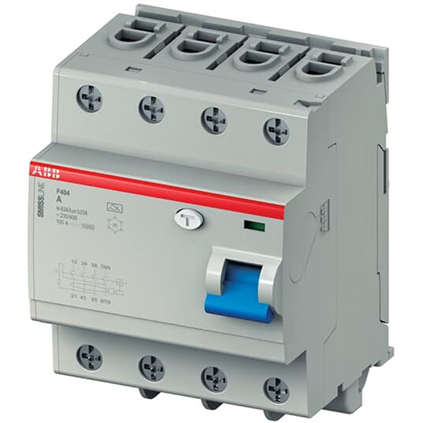 F404A-LF63/0.3 Residual Current Circuit Breaker image 1