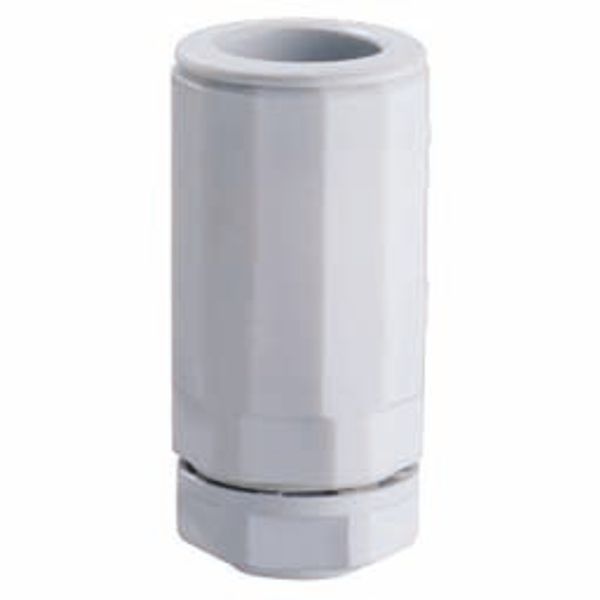 RELEASE CONDUIT-BOX UNION MORBIDX - IP67 - HALOGEN FREE - Ø 20MM - GREY RAL7035 image 1