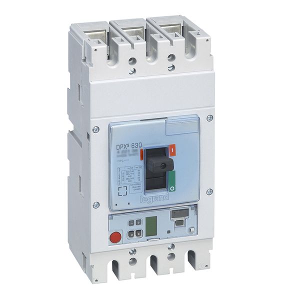 MCCB DPX³ 630 - Sg elec release + central - 3P - Icu 50 kA (400 V~) - In 400 A image 1
