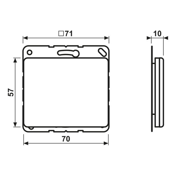 Afdekking SL500 alpin wit blind image 7