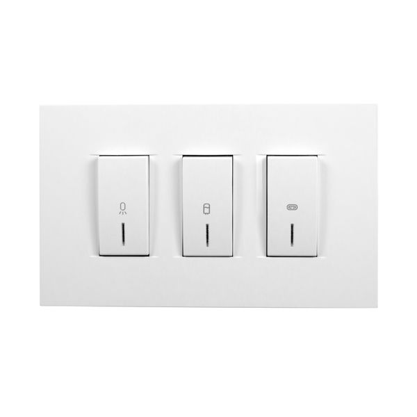 Switch set for bathroom 3*20A image 1